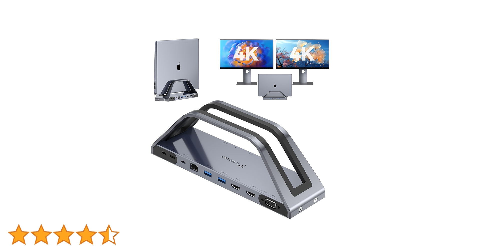 Amazon.co.jp: TobenONE 14-in-1 MacBook Pro/Air ドッキング